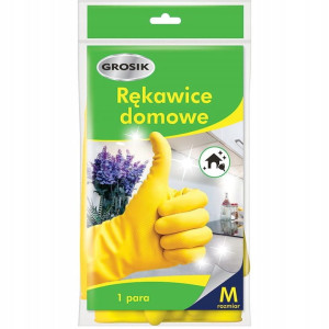 Rękawiczki wielorazowe Grosik rozmiar M lateks