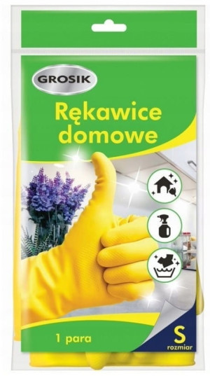 Rękawiczki wielorazowe Grosik rozmiar S lateks