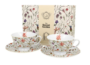 Komplet 2 filiżanek 250 ml FLOWER MEDOW