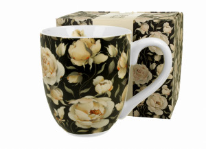 Kubek ENGLISH ROSES BLACK XXL 1000 ml