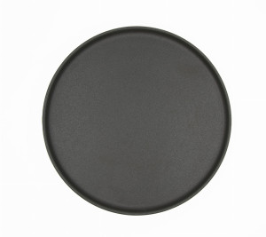 Alumina Terra Black Talerz deserowy Nordica 22 cm