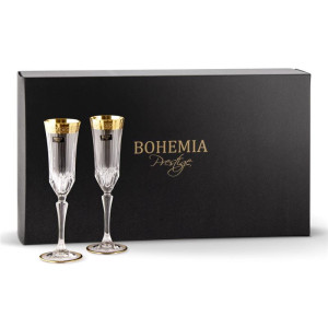 Zestaw 6 kieliszków do szampana 180ml Mirador Bohemia Prestige