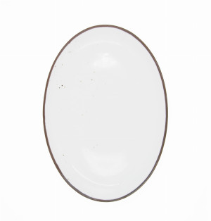 Alumina Rustic Snow Półmisek owalny 25 cm