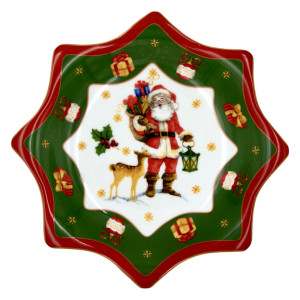 Cicha Noc Patera gwiazda 20 cm green