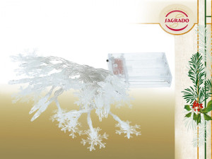 Lampki led - śnieżynki (30szt)