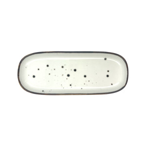 Alumina Bogucice Cottage White półmisek prostokątny 22 x 9 cm