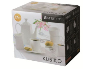 Ambition serwis kawowy 17-elementowy KUBIKO 61249