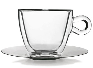 Luigi Bormioli 2 Filiżanki do cappucino Thermic Glass 300 ml