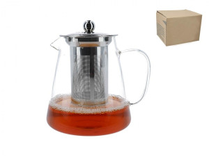 Szklany czajnik z zaparzaczem 950 ml
