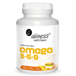 Aliness Omega 3-6-9 90 Kaps. – Wsparcie Serca, Mózgu I Układu Odpornościowego