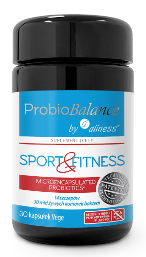 Aliness Probiobalance Sport I Fitness 30 Mld - Wsparcie Jelit