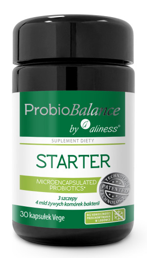 Aliness Probiobalance Starter 30 Kaps. - 4 Mld, Trawienie I Odporność