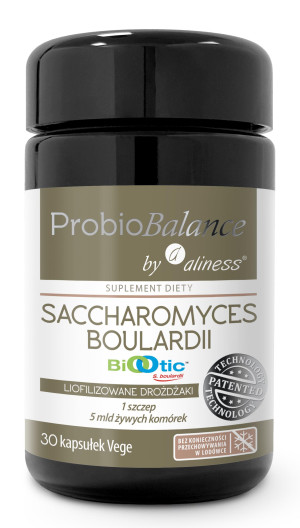 Aliness Saccharomyces Boulardii 30 Kaps - Wsparcie Jelit