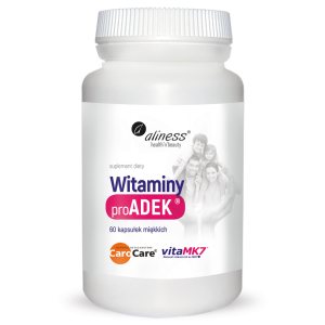 Aliness Proadek – Naturalny Kompleks Witamin Adek – 60 Kaps. Vege