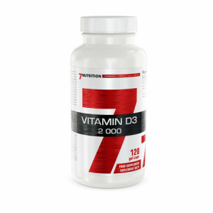 7nutrition Vitamin D3 2000 J.m. – 120 Kaps | Wsparcie Odporności, Zdrowych Kości I Mięśni