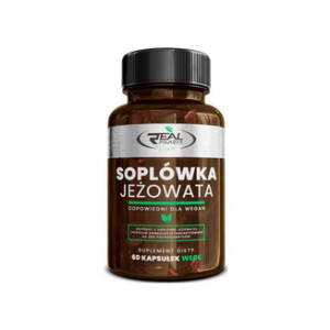 Real Pharm Lion’s Mane 60 Kapsułek Vege | Wsparcie Koncentracji I Funkcji Poznawczych