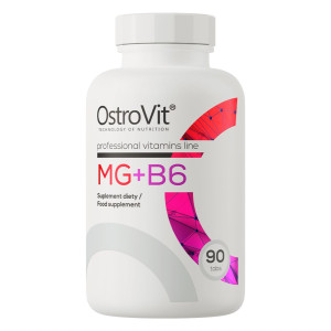 Ostrovit Mg B6 90 Tabl. - Wsparcie Mięśni I Nerwów