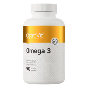 Ostrovit Omega 3 90 Kaps. - Wsparcie Serca I Mózgu