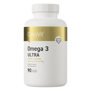 Ostrovit Omega 3 90 Kaps - Epa 330 Mg, Wsparcie Serca I Mózgu