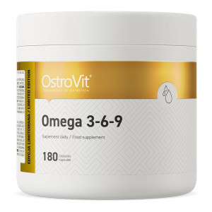 Ostrovit Omega 3-6-9 180 Kapsułek - Wsparcie Serca I Mózgu