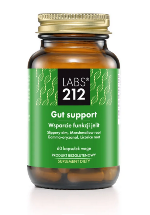 Labs212 Gut Support - Wsparcie Jelit (60 Kaps.)