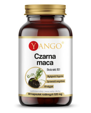 Yango Czarna Maca 90 Kaps. - Witalność I Energia