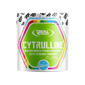 Real Pharm Citrulline 200g Lemon Orange | Cytrulina Dla Pompy Mięśniowej