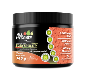 Allhydrate Elektrolity Mango 345 G - Nawodnienie I Energia