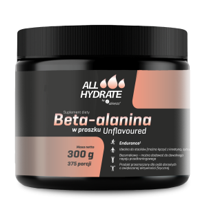 Allhydrate Beta-alanina 300 G - 375 Porcji | Wydolność I Regeneracja