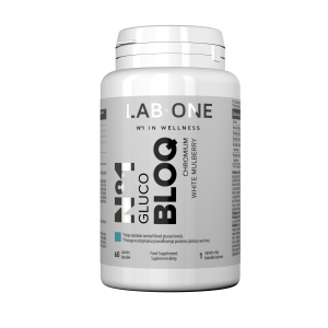 Lab One Gluco Bloq – Naturalna Kontrola Poziomu Cukru | Regulacja Glukozy