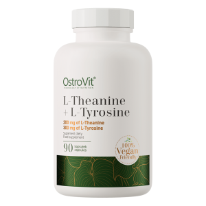 Ostrovit L-teanina I L-tyrozyna Vege 90 Kaps - Koncentracja