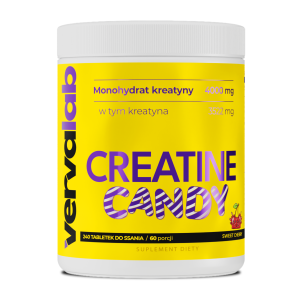 Vervalab Creatine Candy 240 Tabl - Kreatyna 4000 Mg