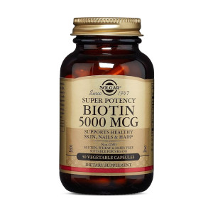 Solgar Biotin 5000 Mcg 50 Kaps