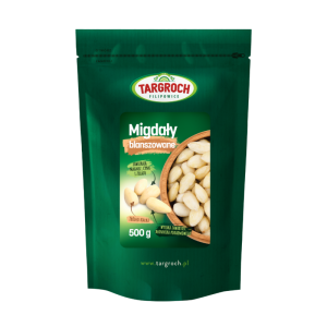 Targroch Migdały Blanszowane 500 G - źródło Magnezu I Białka