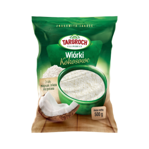 Targroch Wiórki Kokosowe 500 G - Naturalne, Bogate W Błonnik