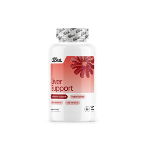 Vitalcapital Liver Support 120 Kapsułek Vege - Ochrona I Detoks Wątroby