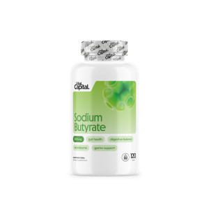 Vitalcapital Maślan Sodu 500 Mg 120 Kapsułek Vege - Zdrowe Jelita