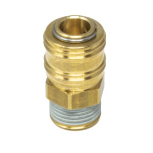 Hamilton Gas Products Ltd Quicksafe Gas System Snap Plug Connection - 1/2 BSP Male