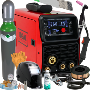 Ideal Tecnomig 203 MMA TIG migomat 3w1 Zestaw 2