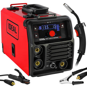 Spawarka migomat Ideal Praktik MIG 140 Synergia LED bezgazowy