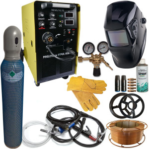 Spawarka MIG/MAG Magnum MIG 270W IGBT MMA 4x4 280A 400V zestaw MAG #2