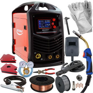 Spawarka Weldman Smart 235 LCD Zestaw 3