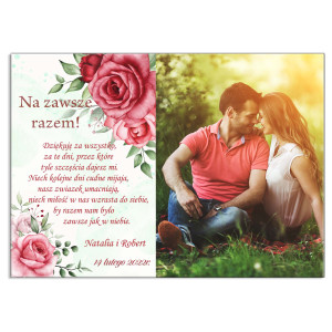 Plakat na walentynki
