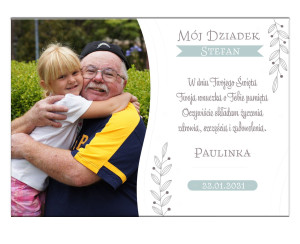 Plakat dla Dziadka