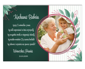 Plakat dla Babci
