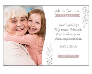 Plakat dla Babci