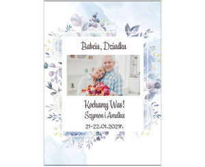Plakat dla Babci i Dziadka