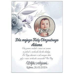 Podziękowanie dla rodziców chrzestnych