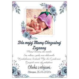 Podziękowanie dla rodziców chrzestnych