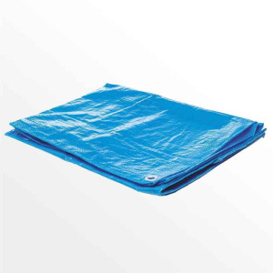 Gewebeplane Abdeckplane 2x3m 60g blau